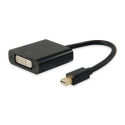 EQUIP MiniDisplayPort to DVI Adapter, M/F, Black